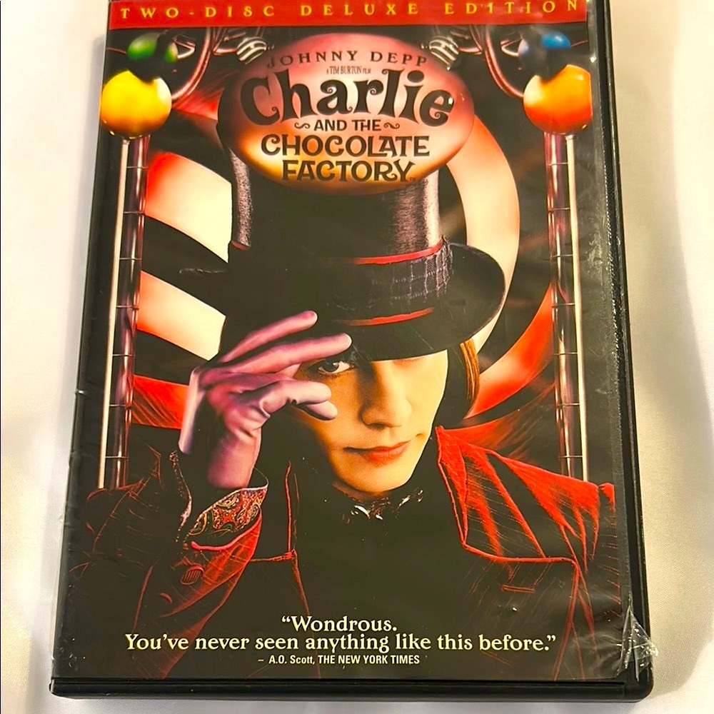 Charlie and the Chocolate Factory DVD